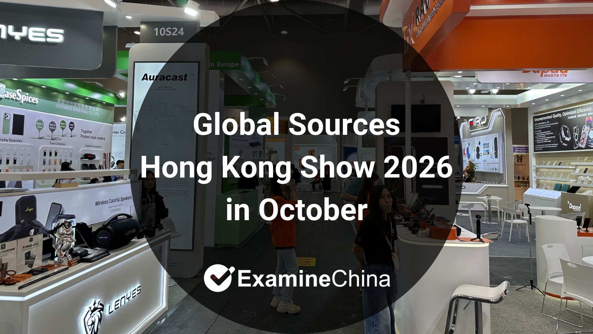Global Sources Hong Kong Show 2026 in October